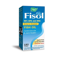 美国 Nature's Way 超级Fisol 鱼油肠溶衣180粒 50% EPA/DHA 心血管关节健康