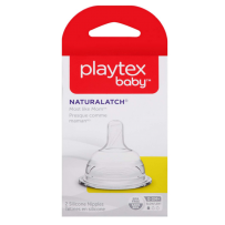 Playtex 倍儿乐 宽口径奶嘴 慢流量奶嘴0-3M 2个装