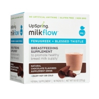 婴尔葆upspring milk flow催乳素催奶茶下奶通奶18包 巧克力味