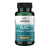  Swanson 斯旺森 NAC 乙酰半胱氨酸素食胶囊  600mg*100粒