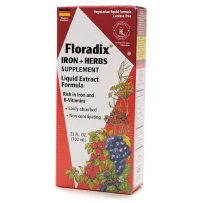 Floradix Iron + Herbs 铁元草药滋补液 700ml 补铁补气血调经祛黄