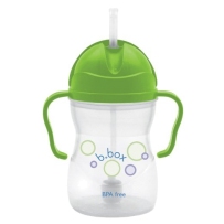 B. Box婴儿360度重力球吸管杯/学饮杯 绿色 超强漏水