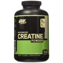 Optimum Nutrition Creatine Powder, Unflavored, 600g, 114 Servings 
