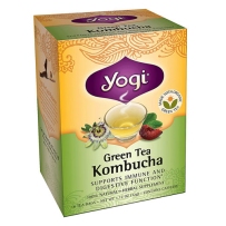 美国Yogi Kombucha瑜伽有机绿茶 提高免疫力保护消化系统 16包