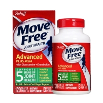 Schiff Move Free 氨基葡萄糖+MSM维骨力 1500mg  120粒