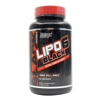 Nutrex Lipo6 Black 炽天使减脂胶囊60粒黑色极限版燃脂瘦身