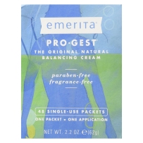 Emerita Pro Gest Cream Paraben Free女性更年期乳霜 48小袋 62g