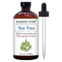 Majestic Pure茶树精油 杀菌消炎 收敛毛孔、治疗伤风感冒、咳嗽、鼻炎120ml