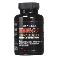 Weider 60 KSM-66复合维生素胶囊 60粒 增强肌肉 提高性能