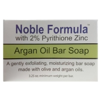 Noble Formula  2％吡啶硫酮锌（ZnP）抗真菌 摩洛哥坚果油肥皂 100g
