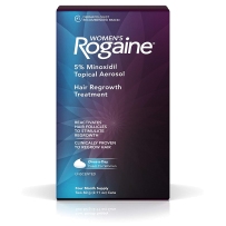 美国 Rogaine 落健 含米诺地尔酊 防止掉发浓密发增发水促进头发生长液 女士泡沫款四个月量（两瓶） 60g*2