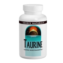 美国Source Naturals 牛磺酸片补充剂1000mg 120片 改善视力缓解疲劳大脑记忆力