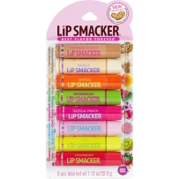 Lip Smacker美味派对系列水润唇膏水果味8支套装32g