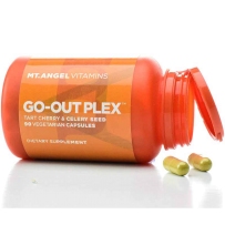 Go Out Plex 维生素 90粒 含酸樱桃和芹菜种子 缓解尿酸 平衡体液水平 缓解酸痛 