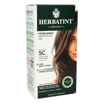 Herbatint染发剂135ml 纯植物无氨染发不伤发多色可选温和无刺激 5C轻灰栗,135ml