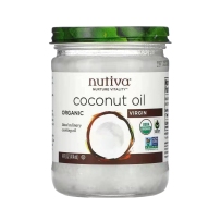 Nutiva优缇 有机初榨椰子油 414ml