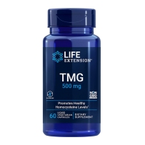 Life Extension TMG三甲基甘氨酸甜菜碱胶囊 500mg 60粒