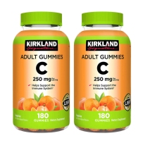 Kirkland 柯克兰维生素C 250mg*180粒成人软糖 两瓶装