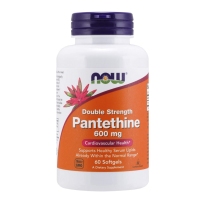 NowFoods诺奥 双倍强度泛硫乙胺胶囊 600mg*60粒 支持心血管健康
