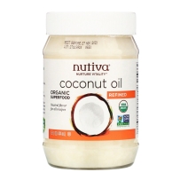Nutiva优缇 有机精制椰子油 444ml
