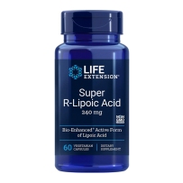 Life Extension 超级R-硫辛酸素食胶囊 240mg*60粒