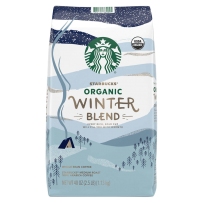 星巴克Starbucks 中度烘焙 冬季混合有机阿拉比卡咖啡豆1130g