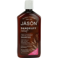 美国Jason Natural Dandruff Relief Shampoo去屑止痒洗发水 355ml  