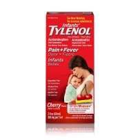 Tylenol Infants 泰诺 婴儿感冒发退烧止痛滴剂 60ml  樱桃味