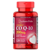 Puritan's pride 高含量辅酶软胶囊Q10 200mg120粒 COQ10 原装