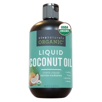Viva Naturals 有机液体椰子油 473ml