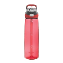 Contigo Autospout Addison单层运动冷饮吸管水杯 创意成人带吸管杯子 西瓜红色