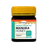 Manuka guard医疗级麦卢卡蜂蜜12+膳食补充剂 250g 可用作伤口敷料