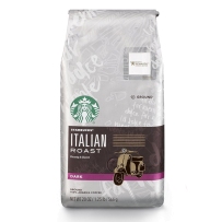 Starbucks 星巴克 非速溶烘焙黑咖啡粉 意式烘焙黑咖啡粉（深度烘焙）567g