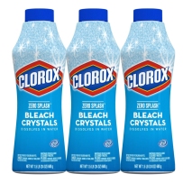 美国进口 Clorox 高乐氏 零飞溅漂白水晶固体漂白剂 680g*3 清洁消毒消除污渍家庭日常消毒