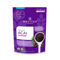 美国Navitas Organics acai powder冻干巴西莓粉富含花青素欧米伽227克
