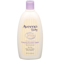 Aveeno  天然燕麦薰衣草香草宝宝镇静安神沐浴露 532ml