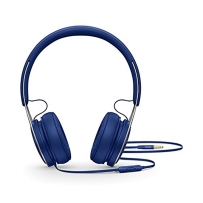 Beats EP 头戴式耳机具有线控和麦克风功能 噪音隔绝 蓝色