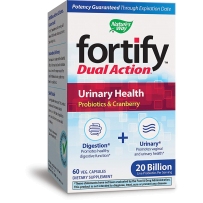 美国 Nature's Way Fortify双重功效 蔓越莓 泌尿系统健康200亿益生菌60粒