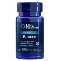 美国 Life Extension 双歧杆菌益生菌素食胶囊 30粒 调理肠道肠胃消化不良胃胀气便秘