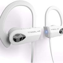 美国TREBLAB XR500蓝牙耳机 白色 2018新版本 防水降噪耳机带麦克风
