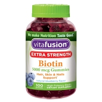 Vitafusion 小熊 生物素维生素HB7软糖100粒 养发亮甲护肤保健