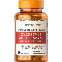 Puritan's Pride Zygest 13生物活性天然多酶90胶囊