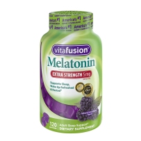 vitafusion sleep well 5mg褪黑素软糖  睡眠辅助 树莓口味 120粒