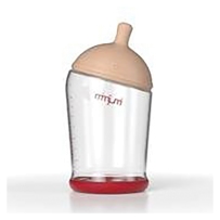 Mimijumi/咪咪聚迷 奥地利制造 母乳实感奶瓶防胀气不含BPA 240ml