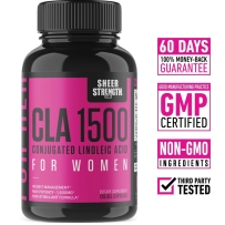 CLA-共轭亚油酸 1500mg 120粒软胶囊 女性高效减肥剂 无刺激性脂肪燃烧器