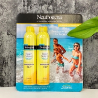 Neutrogena  露得清  海滩超防水防晒喷雾超值套装 SPF60 大瓶240g*2喷雾dhxj