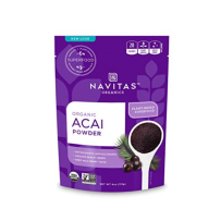 美国Navitas Organics acai powder冻干巴西莓粉富含花青素欧米伽113克