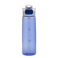 Contigo Autoseal优雅户外运动登山水杯 便携旅行杯子水壶 709ml 蓝色