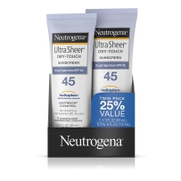 Neutrogena 露得清超级干爽无油清爽防晒乳SPF45 2支