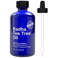 Radha Beauty纯天然有机罗勒茶树精油祛痘多功能120ml